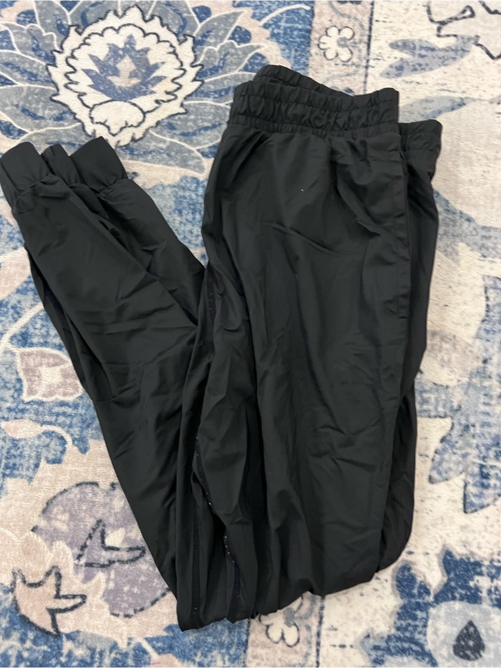 ZYIA Black zipper joggers. Size XS